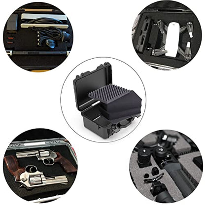 Ant Mag Waterproof Hard Case with Customizable Foam - Large Interior 16.9"x11.4"x7.25" - Heavy Duty Storage & Travel Case for Professional Equipment, Tools, Camera, Drone - style: 16.9*11.4*5.7in/18liter