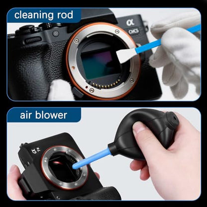 Camera Cleaning Kit for DSLR & Mirrorless Cameras - Camera Accessories Lens, Sensor & Camera Lens Cleaning Kit, Perfect Photographer Gifts, Accessories Sensor Cleaning kit