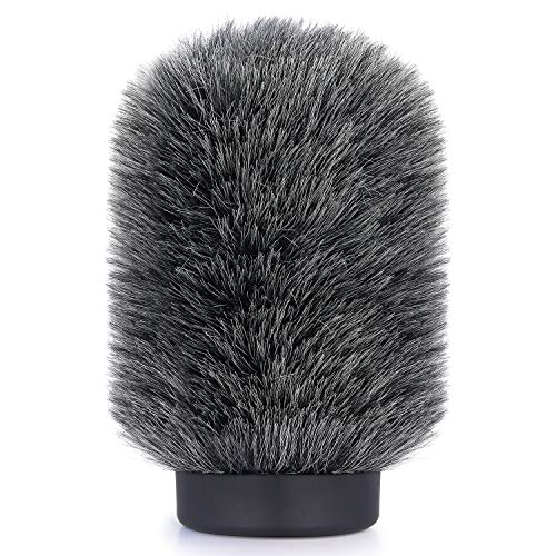 YOUSHARES Deadcat Wind Muff for Rode NTG4,MKE 600 Shotgun Microphones, Audio-Technica AT875R Shotgun Microphones, Windscreen Up to 4.7" Long - color: NTG4 Shag