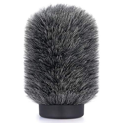 YOUSHARES Deadcat Wind Muff for Rode NTG4,MKE 600 Shotgun Microphones, Audio-Technica AT875R Shotgun Microphones, Windscreen Up to 4.7" Long - color: NTG4 Shag