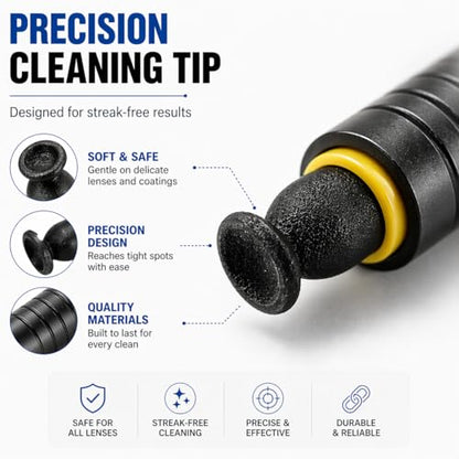 3 Pack Camera Lens Cleaning Pen Kit – Lens Brush Cleaner for DSLR, Phone, Glasses, Screen Cleaning Tool - size: Pen Kit
