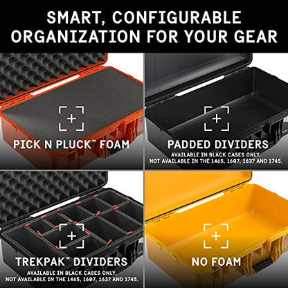 Pelican Air 1555 Case No Foam - Orange - color: Red, size: No Foam