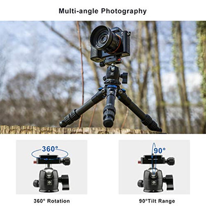 SIRUI Camera Tripod Ball Head, 10KG/22.05lbs Loading Capacity, 360°Panning Base, Aluminum Build Quality, Safety Lock, Universal Mounting Plate for Easy Attachment (B-00K Ball Head) (B-00K) - color: B-00K