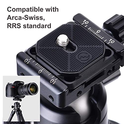 SUNWAY CP-39 39mm Arca Swiss Plate (2PCS) for DLSR Camera, Tripod Quick Release QR Plate