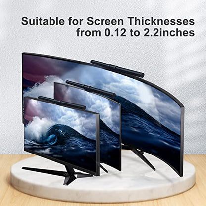 16.14" Monitor Light Bar,250LM Anti Screen Glare Eye-Care LED Screen Lamp,Touch Control USB Reading Light for Flat & Curved Monitor Home Office Gaming - style: Touch Control