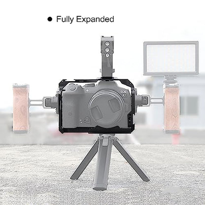 EOS R7 Camera Cage, EOS R7 Cage for Canon EOS R7 Camera Case Camera Rig Cold Shoe