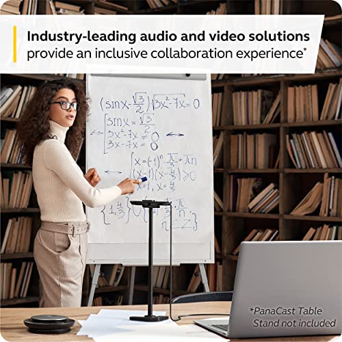 Jabra PanaCast Meet Anywhere Video Conference Bundle – Conference Room Camera with 180° Panoramic-4K View Speak 750 Conference Speakerphone, MS Teams Certified, Works with Zoom, Google Meet - size: PanaCast + Speak 750 MS