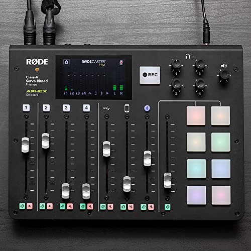 RØDE RØDECaster Pro All-in-One Production Solution for Podcasting - color: Black, style: RCP I