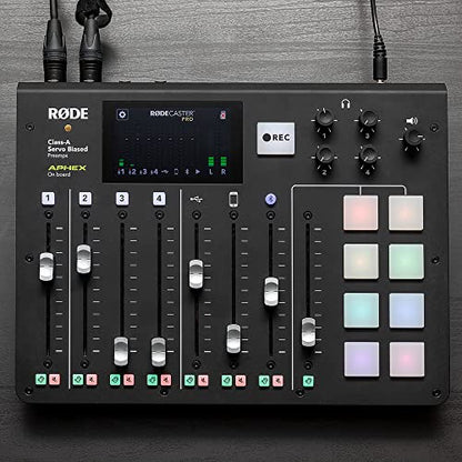 RØDE RØDECaster Pro All-in-One Production Solution for Podcasting - color: Black, style: RCP I