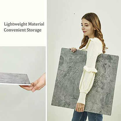2 PCS Photo Backdrop Boards for Flat Lay, Food Photography Background 24x24 Inch, BEIYANG (Light Gray+Dark Gray) - color: Light Gray + Dark Gray 24x24
