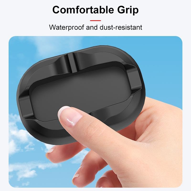 Silicone Desktop Stand for DJI Osmo 360 – Anti-Slip, Scratch-Proof Base, Dustproof & Waterproof, Stable Camera Stand for Desk (Black) - color: for DJI Osmo 360