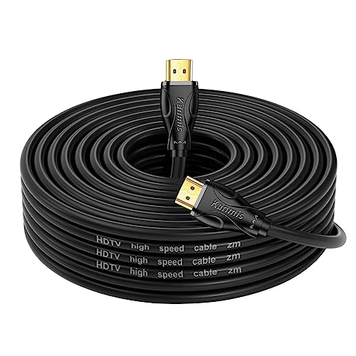 4K HDMI Cable 15ft, High Speed 2.0 Cables &4K@60Hz 2K 1080P, High Speed Gold Plated Connectors hdmi Cord, Compatible with PlayStation Arc PS3 PS4 PC HDTV - size: 15FT