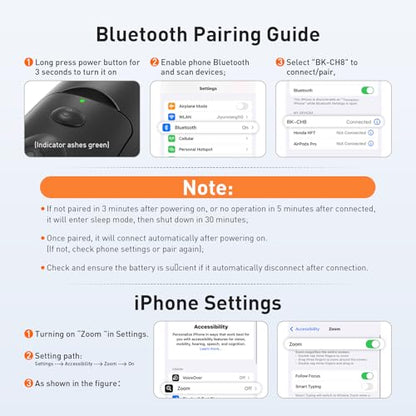 AMAZEAR Shutter Grip for iPhone 17 Pro Max/Android Mobile Phones, DSLR Camera Style Cellphone Photography Handle with Bluetooth Remote for Samsung Galaxy S26 Ultra, for Google Pixel, Compatible iOS26
