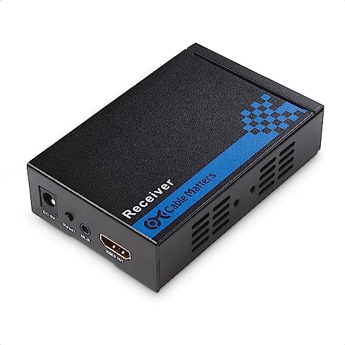 Cable Matters Receiver Box for Wall Mount HDMI Extender with TCP/IP - Up to 300 Feet, 1080P, 1-to-Many Setup (Model: 103002R), Compatible with Model: 103002 - style: Additional Receiver