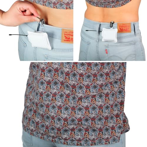 URSA Belt Pouch with Clips - Versatile Rigging for Wireless Transmitters Including RODE Wireless Go/Pro (White, Small) - color: White, size: Small