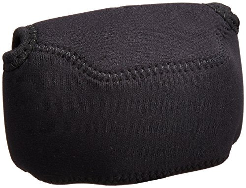 OP/TECH USA Soft Pouch – Compact digital camera case, lightweight accessories pouch, sleek neoprene sleeve for DSLR, perfect for backpacks & travel – durable protection in style D-Compact | Black - color: Black, style: D-compact