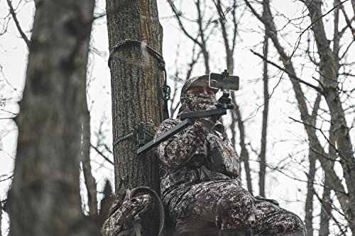 Fourth Arrow Camera Mounting Arm for Filming Hunts - Fourth Arrow Baton 2.0 Beginner Arm with Video Head for Small Cameras & Cell Phones, Lightweight & Durable, Easy to Use, Wide Range of Motion