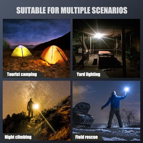 138 LED Video Light, Portable Photography Lighting, LED Camera Light, 4 Color 2500K-9000K, CRI 95+, Rechargeable 5400mAh, 180° Adjustable, Hangable, Magnet, Tripod Mountable