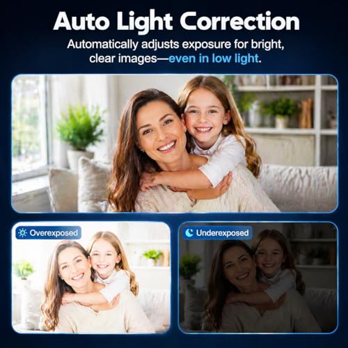 1080P Webcam with Microphone 1080P Web Cam Computer Caemra with Autofocus HD Web cam Plug&Play USB PC Webcam Streaming Camera for Laptop, Desktop, PC, Mac,Web Cam Works w/Zoom/Teams/Facetime/YouTube
