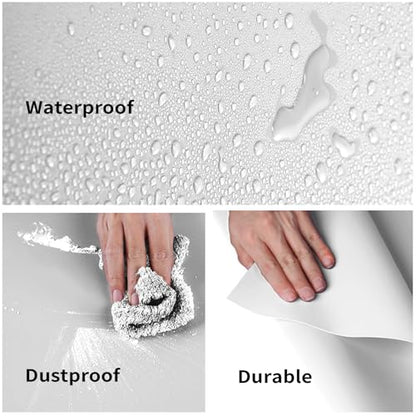 Meking 39.37x78.74 inch PVC Backdrop, Matte Grey Background for Photography Vinyl Backdrops for Product Photography,Portrait Shoots and Photo Studio - color: Matte Gray