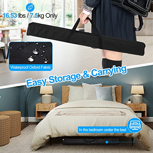 FUDESY 8x8 ft Backdrop Banner Stand, Heavy Duty Adjustable Background Stand Kit with Carrying Bag, Step and Repeat Photography Frame Stand for Trade Show Display Photo Booth Parties - size: 8x8ft