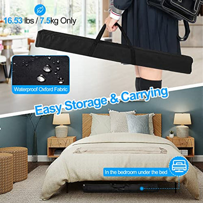 FUDESY 8x8 ft Backdrop Banner Stand, Heavy Duty Adjustable Background Stand Kit with Carrying Bag, Step and Repeat Photography Frame Stand for Trade Show Display Photo Booth Parties - size: 8x8ft