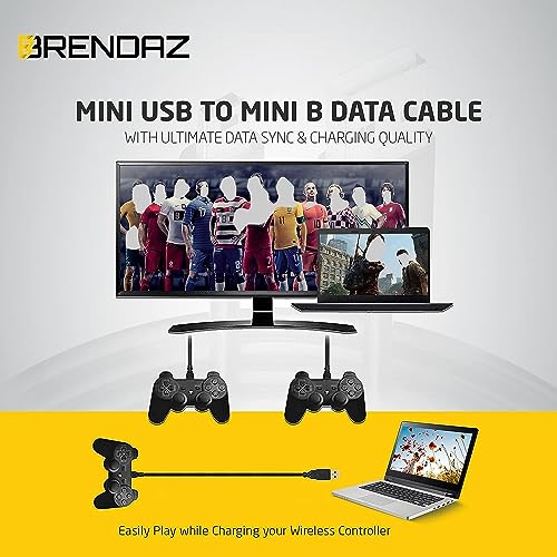 BRENDAZ 15ft. Mini USB Cable Compatible with Canon EOS 7D DSLR Camera (15-Feet)