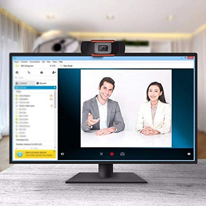 Computer Camera Webcam 480P 720P 1080P Full Hd Web Camera Streaming Video Live Broadcast Camera with Stereo Digital Microphone (Color : 480P)