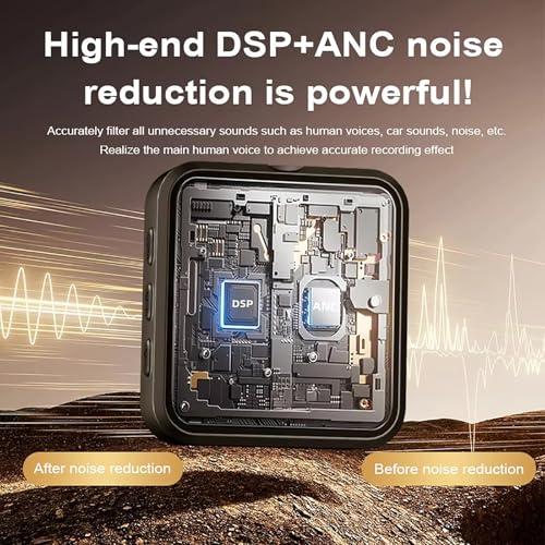 3-in-1 Mini Wireless Lavalier Microphone for iPhone, Android & Camera - Ideal for Vlogging, Content Creation & Video Recording with AI Noise Reduction, 328ft Range & 20H Battery Life