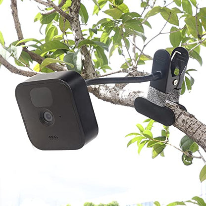 iTODOS 2 Pack Flexible Clip Clamp Mount Compatible with Blink Outdoor 4 (4th Gen)/(3rd Gen) XT3/Blink XT/XT2/Mini,8 inches Gooseneck Arm,Attach Your Blink Camera Wherever You Like Without Any Tools - size: Blink Flexible Clamp Mount