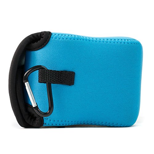 MegaGear MG506 Ultra Light Neoprene Camera Case compatible with Canon PowerShot SX420 IS, SX540 HS, SX410 IS, SX530 HS - Blue - color: Blue