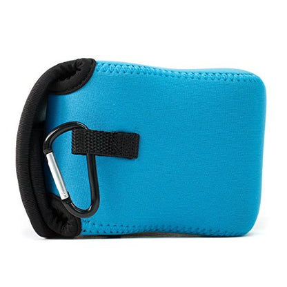 MegaGear MG506 Ultra Light Neoprene Camera Case compatible with Canon PowerShot SX420 IS, SX540 HS, SX410 IS, SX530 HS - Blue - color: Blue