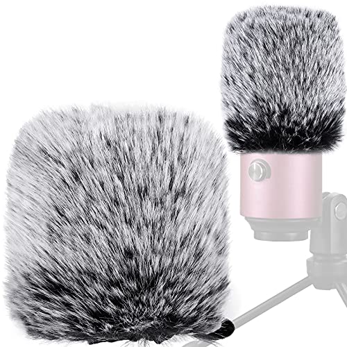 Windscreen Compatible with Fifine K669b/669b,Chromlives Pop Filter Furry Mic Windscreen Cover for K669, K669, T669, K669B Microphone - color: k669b mic cover
