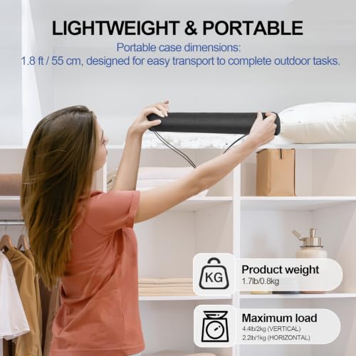 EMART Camera Desk Mount Table Stand, 39-90cm Adjustable Height with 360° Ball Head & 10.2'' Extension Arm, Max Load 4.4lb, Aluminum Tabletop C Clamp for Overhead Shooting, Live Streaming, Online Teach
