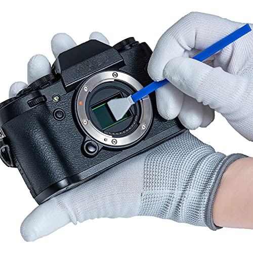 UES APS-C Sensor Cleaning Kit (APSC16) - 14pcs 16mm Sensor Cleaning Swabs & 15ml Alcohol-Free Sensor Cleaner - Compatible with Sony, Nikon, Canon, Fujifilm APS-C DSLR & Mirrorless Cameras