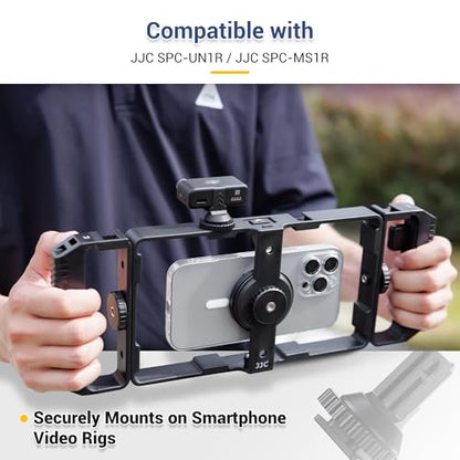 JJC Cold Shoe Mount Adapter for DJI Mic 2 with 1/4" Screw, DJI Mic 2 Camera Adapter Compatible with Canon Nikon Sony Cameras Tripod Camera Cage for Vlogging Video Recording - size: For DJI Mic 2 Receiver