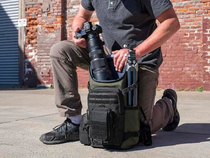 Think Tank DarkLight 20L Tactical Camera Backpack (Montane Green) - color: Montane Green, size: 20 liters