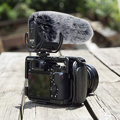 YOUSHARES Deadcat Windscreen for Rode VideoMic Pro Camera Microphone - Outdoor Wind Shield Mic Windshield Muff Fur Custom Fit for Rode VideoMic Pro Camera Mics - color: Fur