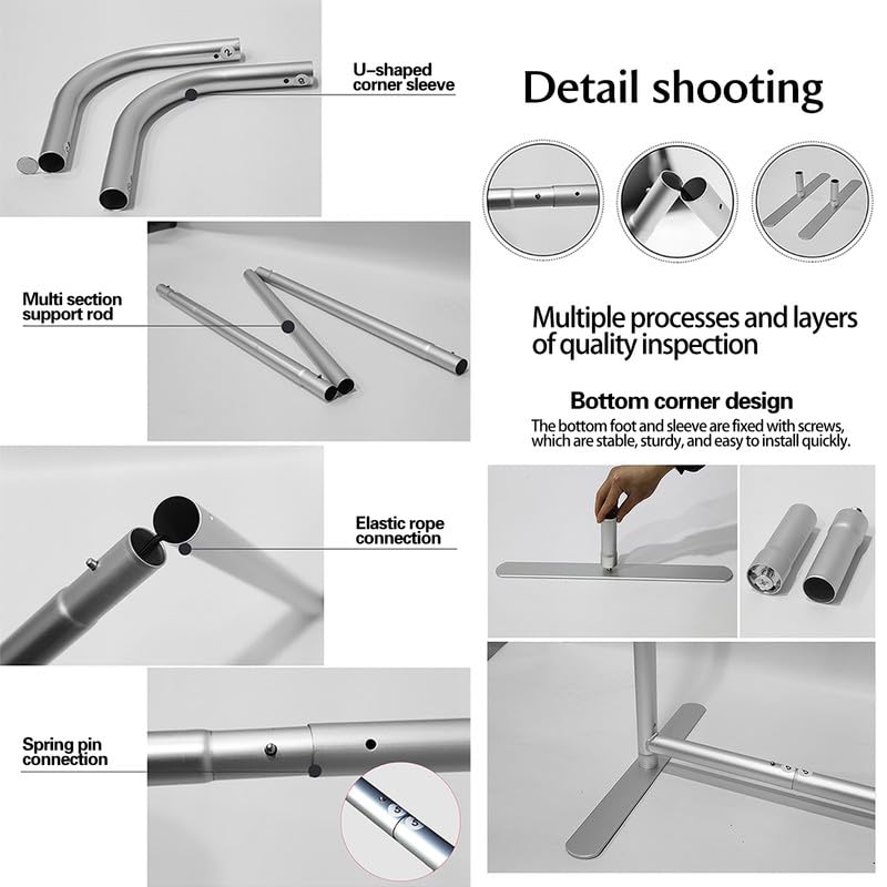 Customize Trade Show Display Holder Tension Fabric for Backdrop Frame and Banner - Double-Sided Printing 20×7.5 FT - color: Tension Fabric Display, size: 20×7.5 FT