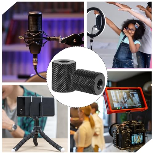 6 Pcs 1/4 Female to 1/4 Female, Tripod Adapter Camera Tripod Adapter Double Females Thread Screw for Photography Equipment Camera Screws Converter Tripods Converter Nut Accessories