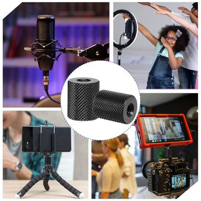 6 Pcs 1/4 Female to 1/4 Female, Tripod Adapter Camera Tripod Adapter Double Females Thread Screw for Photography Equipment Camera Screws Converter Tripods Converter Nut Accessories