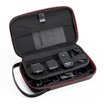 AKASO Camera Carrying Case for GoPro Hero 13 12 11 10 9, Insta360 X5 X4 X3 Ace Pro, DJI Action Osmo 360 Pocket 3, 360, EK7000/EK7000 Pro, Brave 4/4 Pro, Brave 7/7 LE and Other Action Cameras