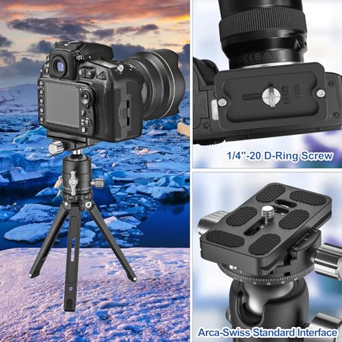CAVIX PU-70 Extended Quick Release Plate – Lightweight Aluminum Alloy, Arca-Swiss Compatible with Non-Slip Pad for DSLR/Mirrorless Cameras – Fits Tripods, Gimbals, Ball Heads (1/4″-20 Screw) - size: 70mm