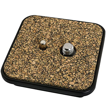 Tripod Quick Release Plate Head Mounting Parts 42mm x 42mm for V-0554, 6100 6160 7100 FW29T, 200R 800R, V3000 S-4500 S-6000