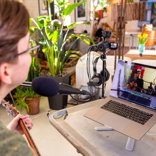 Zoom Q8n-4K Video Recorder for Music, Podcasts & Streaming with 4K Video, Stereo Microphones, 2 XLR Inputs, Webcam Mode