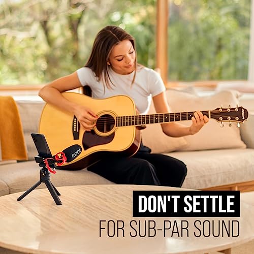 RØDE VideoMicro II Ultra-Compact On-Camera Shotgun Microphone for Recording Audio with a Camera or Mobile Device