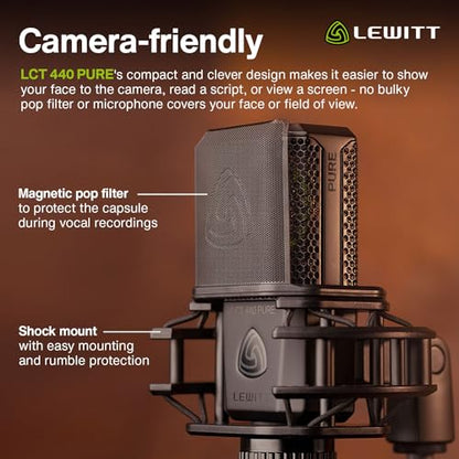 LEWITT LCT440PURE Large Diaphragm Condenser Mic