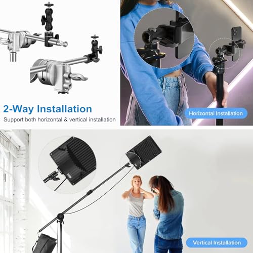 Rapid Adapter Convert 2-Pack, Multi-Functional Light Stand Tip Adapter — Fit for Studio Monitor Stand, Camera Mount, Photo Studio Photography Light Stand