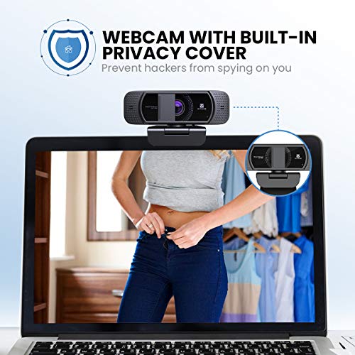 Webcam with Microphone 1080P HD Web Camera, 672 USB Desktop Web Cam Facecam Video Cam for Streaming Gaming Conferencing Mac Windows PC Laptop Computer