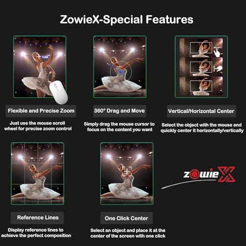 zowietek 4K PTZ Camera(Native NDI|HX3), ZowiePTZ, Ergo-Ease Remote Control, ZowieX APP Manager, 12X Optical+12X Digital Zoom, SDI/HDMI/USB, RTSP/RTMP(s)/SRT Stream, Meeting, Church, Event, Teaching - color: NDI HDMI SDI USB, size: 12X